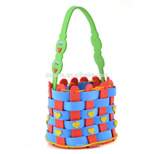 handmade diy basket foam eva handicraft for kids funny